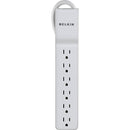 Belkin 6-Outlet Home/Office Surge Protector (10' Cord, White)