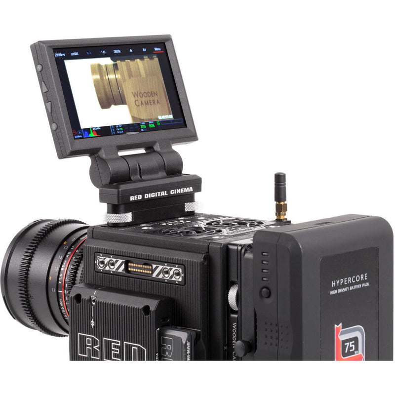 Wooden Camera Tool-Less LCD/EVF Adapter for WEAPON/EPIC/SCARLET/RAVEN