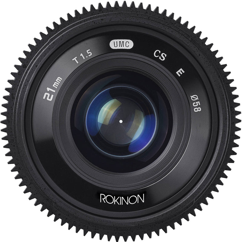 Rokinon 21mm T1.5 Compact High-Speed Cine Lens for Sony E