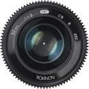 Rokinon 50mm T1.3 Compact High-Speed Cine Lens for Fujifilm X