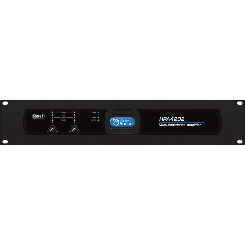 Atlas Sound High-Performance Dual-Channel Commercial Amplifier (4800W)