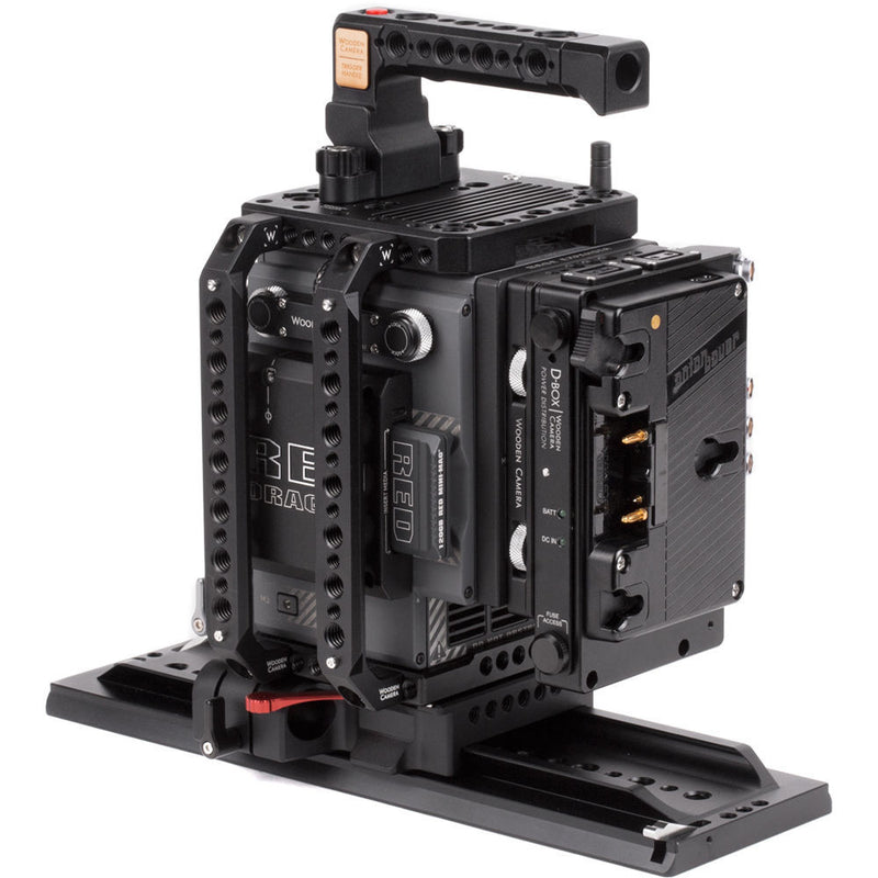 Wooden Camera D-Box for RED DSMC2 Cameras (Gold Mount)