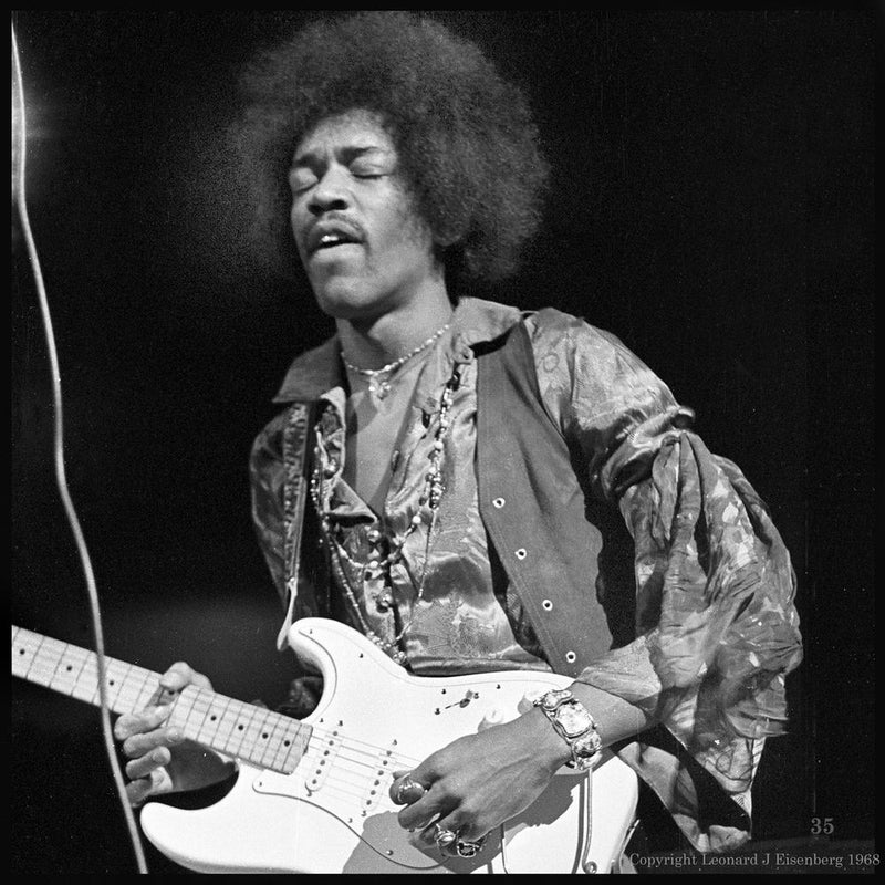 Lenny Eisenberg Book: Photographing Jimi Hendrix