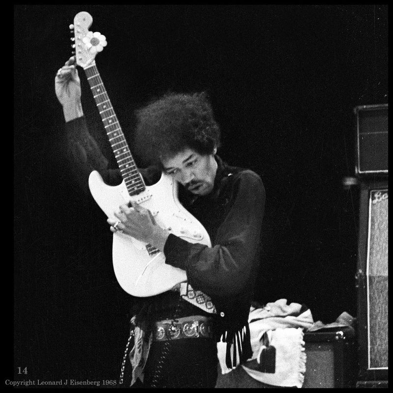 Lenny Eisenberg Book: Photographing Jimi Hendrix