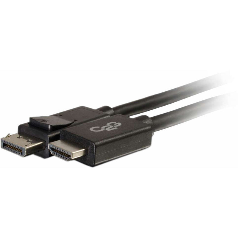 C2G DisplayPort Male to HDMI Male Cable (10', Black)