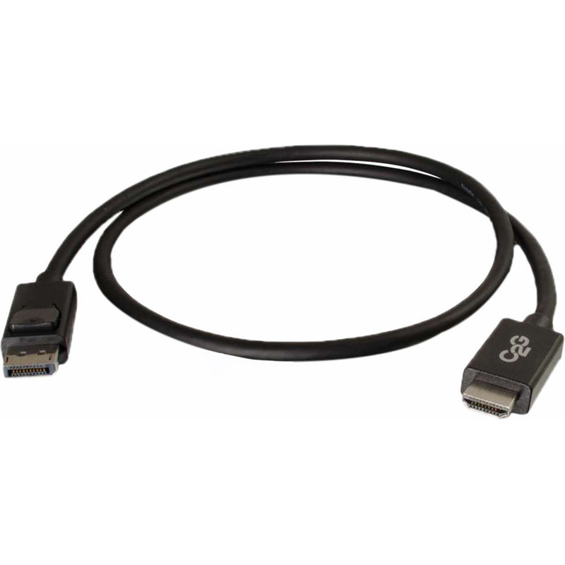 C2G DisplayPort Male to HDMI Male Cable (6', Black)