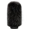 Bubblebee Industries Windkiller Long Fur Slip-On Wind Protector for 18 to 24mm Mics (Large, Black)