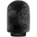 Bubblebee Industries Windkiller Short Fur Slip-On Wind Protector for 18 to 24mm Mics (Small, Black)