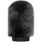 Bubblebee Industries Windkiller Short Fur Slip-On Wind Protector for 18 to 24mm Mics (Small, Black)