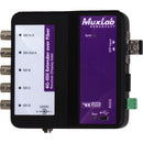 MuxLab 6G-SDI Extender over Fiber Optic with Return Channel (Up to 1300')