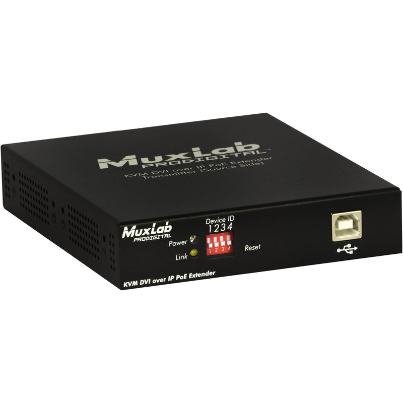 MuxLab KVM DVI over IP PoE Extender Receiver (330')