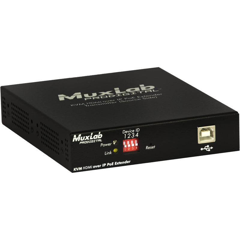 MuxLab KVM HDMI over IP PoE Transmitter (330')