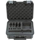 SKB iSeries 3I-1209-4-BH2 Waterproof Case for Sennheiser AVX Wireless Mic Systems