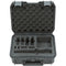 SKB iSeries 3I-1209-4-BH2 Waterproof Case for Sennheiser AVX Wireless Mic Systems