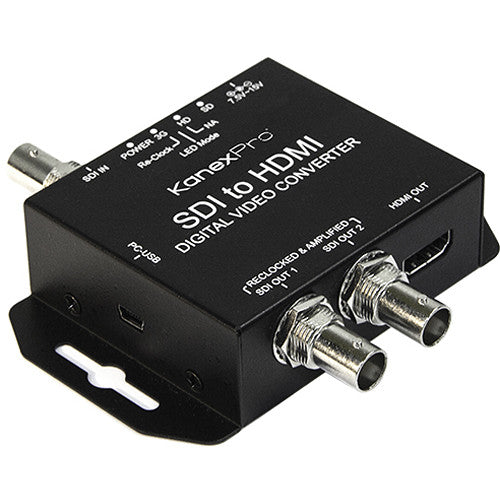 KanexPro SDI to HDMI & Dual SDI Converter with Signal EQ and Re-Clocking