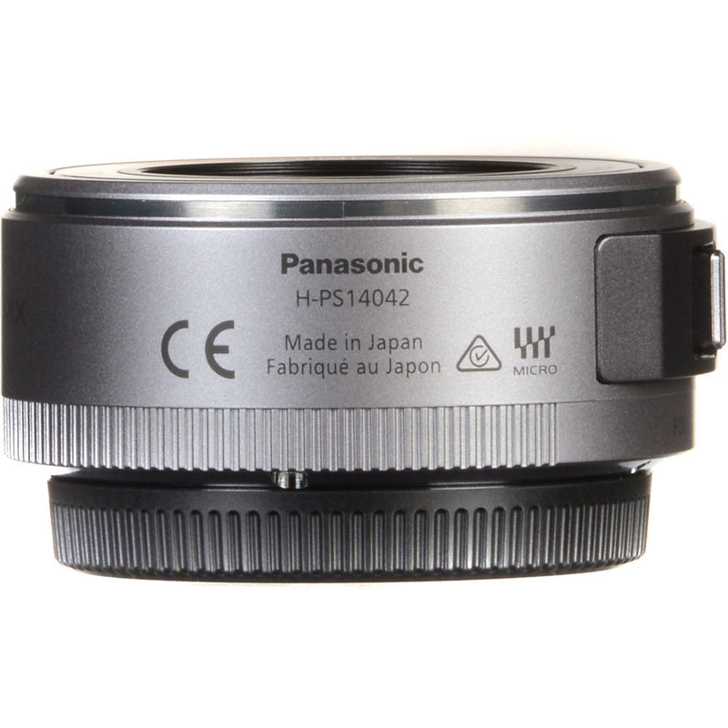 Panasonic Lumix G X Vario PZ 14-42mm f/3.5-5.6 Power O.I.S. Lens (Silver)