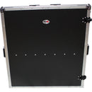 ProX Transformer Series Fold-Away DJ Performance Desk Facade with Wheels