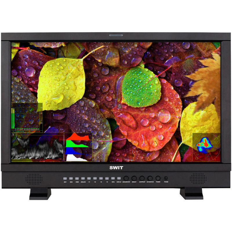 SWIT 23.8" Full HD Waveform Studio LCD Monitor (Gold-Mount)