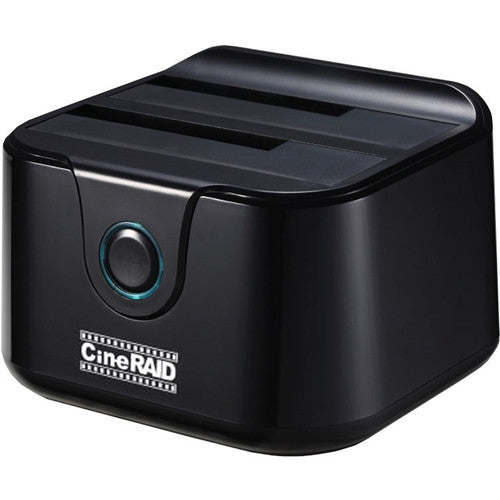 CineRAID CR-H238 USB 3.1 Type-C Dual-Bay Drive Dock and Duplicator