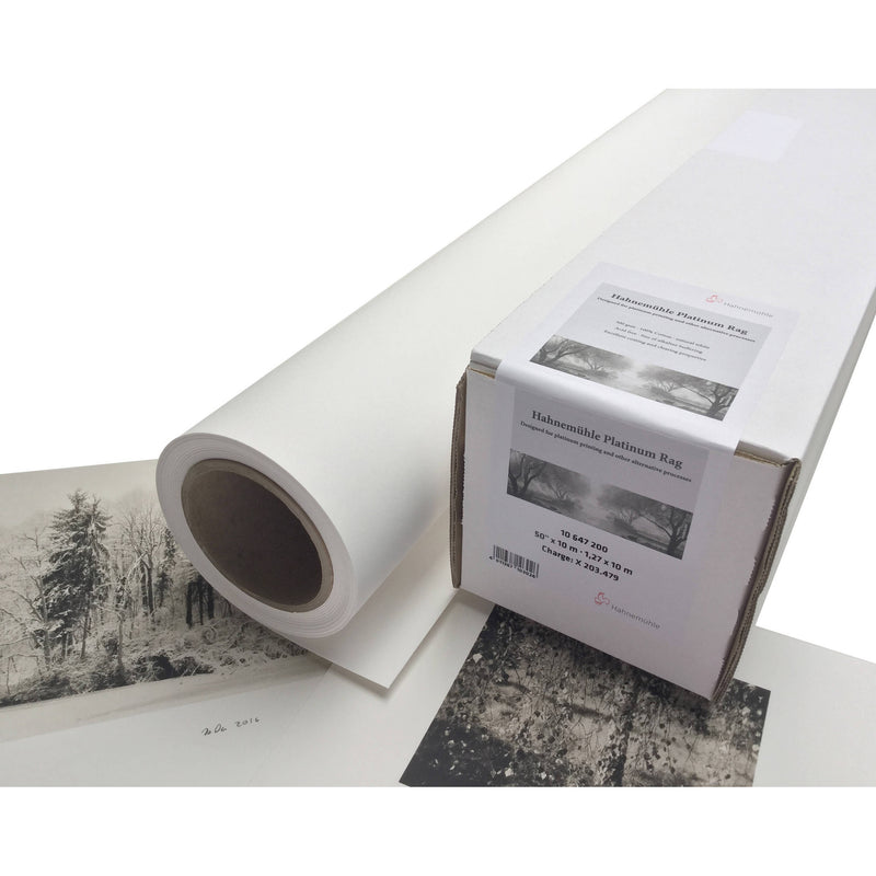 Hahnem�hle Platinum Rag Fine Art Paper (50" x 33' Roll)