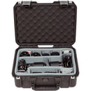 SKB iSeries 1510-6 Case w/Think Tank Designed Photo Dividers &&nbsp;Lid Foam (Black)