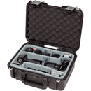 SKB iSeries 1510-6 Case w/Think Tank Designed Photo Dividers &&nbsp;Lid Foam (Black)