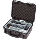 SKB iSeries 1510-6 Case w/Think Tank Designed Photo Dividers &&nbsp;Lid Foam (Black)