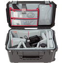 SKB iSeries 2213-12 Case w/Think Tank Designed Video Dividers &&nbsp;Lid Organizer (Black)