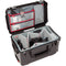 SKB iSeries 2213-12 Case w/Think Tank Designed Video Dividers &&nbsp;Lid Organizer (Black)