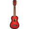 MAKALA Soprano Dolphin Ukulele (Red Burst)