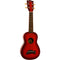 MAKALA Soprano Dolphin Ukulele (Red Burst)