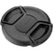 Sensei 49mm Center Pinch Snap-On Lens Cap and Cap Keeper Lens Cap Holder Kit (2-Pack)