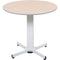 Luxor Pneumatic Adjustable Round Pedestal Table