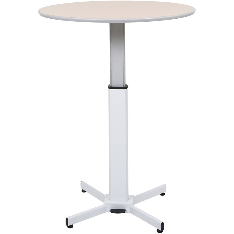 Luxor Pneumatic Adjustable Round Pedestal Table