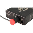 Cable Techniques Low-Profile, 3-Pin XLR Female to 3-Pin XLR Male Adjustable-Angle Cable (Red Caps, 24")