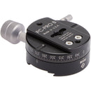 Really Right Stuff PC-PRO Round Panning Clamp with Screw-Knob Release