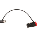 Cable Techniques CT-LP-LT-10R XLR 3-Pin Female to TA5F Cable for Lectrosonics SM Transmitters (10", Red Caps)