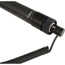 Cable Techniques XLR 3-Pin Female to XLR 3-Pin Male, Low-Profile, Premium Coiled Boom to Mixer Cable (18" to 6')