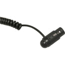 Cable Techniques XLR 3-Pin Female to XLR 3-Pin Male, Low-Profile, Premium Coiled Boom to Mixer Cable (18" to 6')