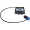 Cable Techniques TA3F to XLR 3-Pin Male Low-Profile Cable for Lectrosonics LR Receiver (18", Blue Caps)