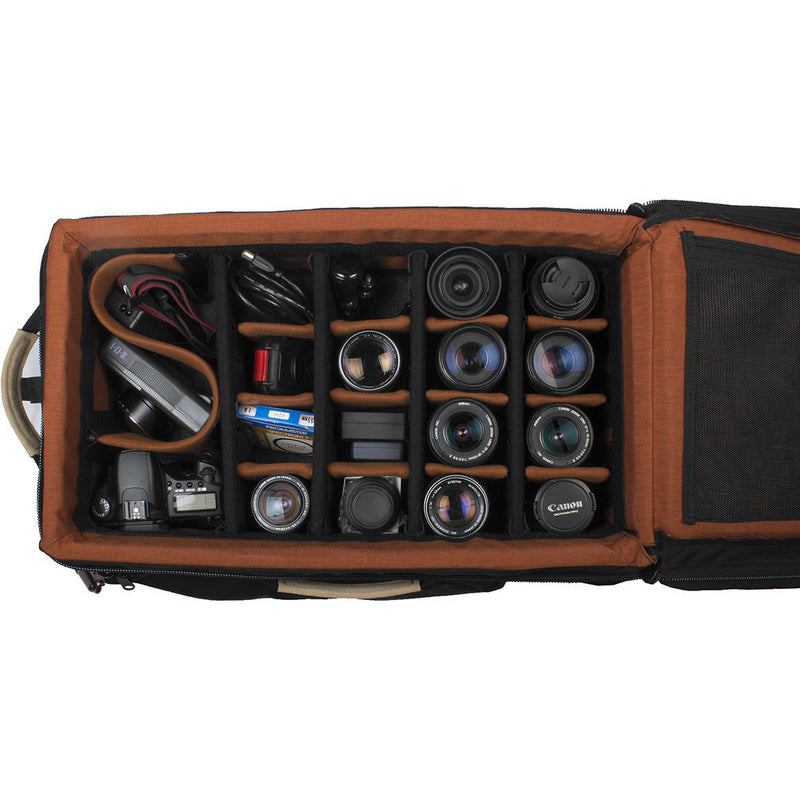 Porta Brace WPC-1DSLRB Wheeled DSLR Case (Black)