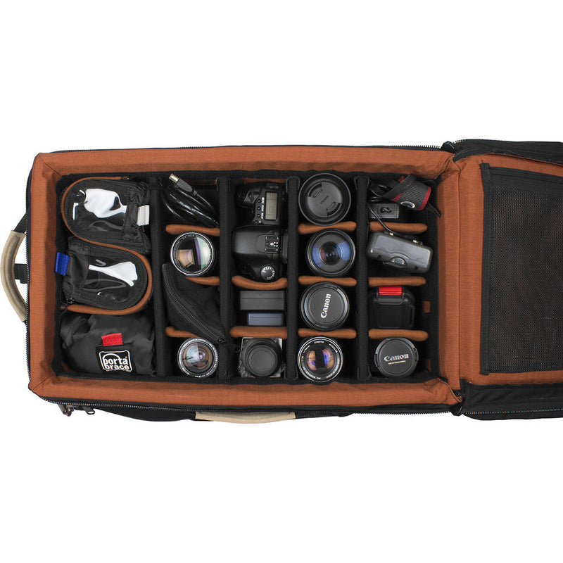 Porta Brace WPC-1DSLRB Wheeled DSLR Case (Black)