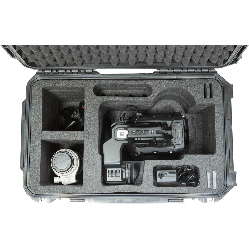 SKB iSeries Waterproof Case with Wheels for Blackmagic URSA Mini