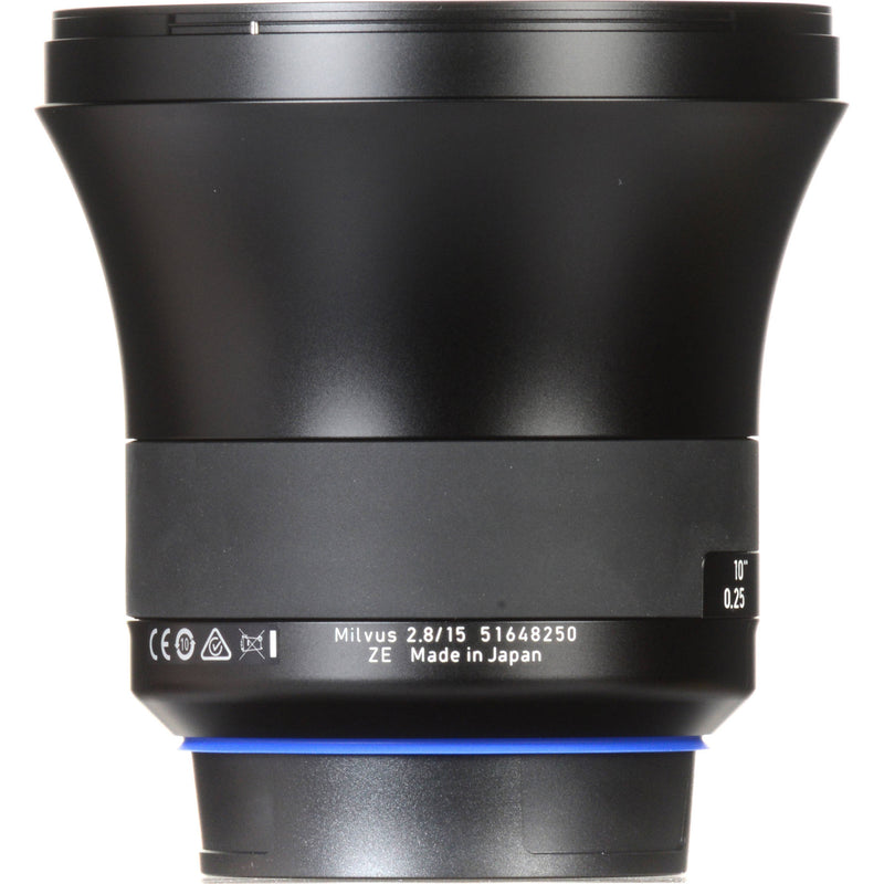 Zeiss Milvus 15mm f/2.8 ZE Lens for Canon EF