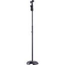 HERCULES Stands MS201B EZ Grip H-Base Microphone Stand with EZ Mic Clip