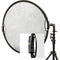 Impact Circular Collapsible Reflector with Handles (32", Gold/Silver)