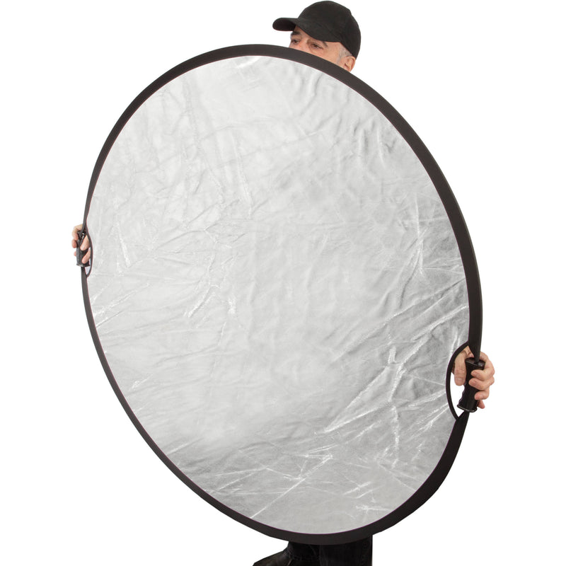 Impact Circular Collapsible Reflector with Handles (52", Gold/Silver)