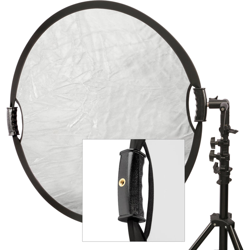 Impact Circular Collapsible Reflector with Handles (52", Gold/Silver)