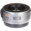 Panasonic Lumix G X Vario PZ 14-42mm f/3.5-5.6 Power O.I.S. Lens (Silver)