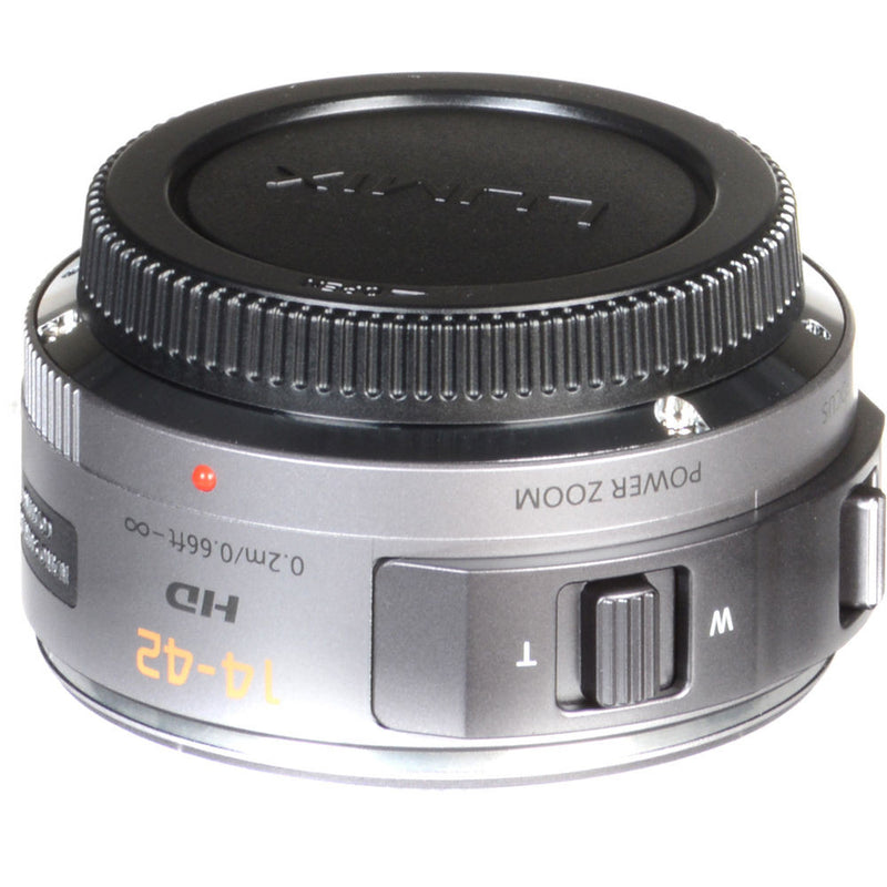 Panasonic Lumix G X Vario PZ 14-42mm f/3.5-5.6 Power O.I.S. Lens (Silver)